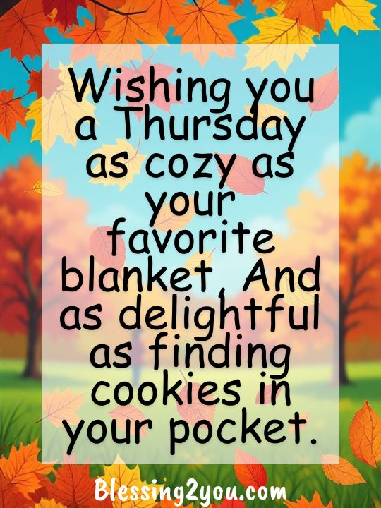 Cute Thursday Blessings