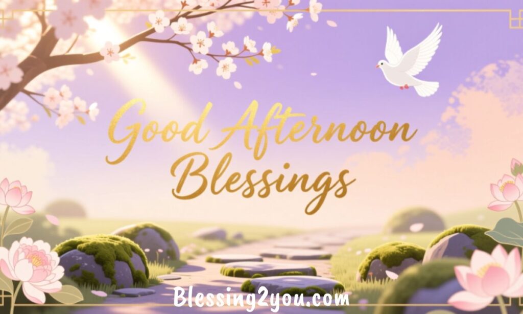 Good Afternoon Blessings Quotes