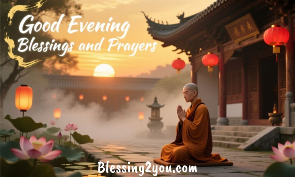 Good Evening Blessings and Prayers