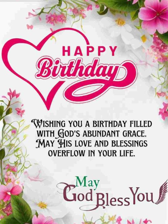 Happy Birthday Blessings Images