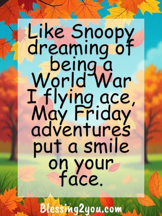 Snoopy Friday Blessings