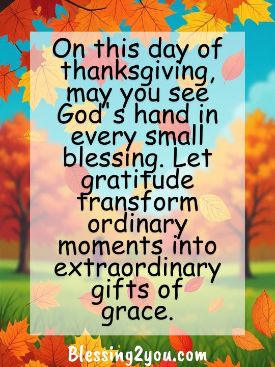 Thankful Saturday Blessings