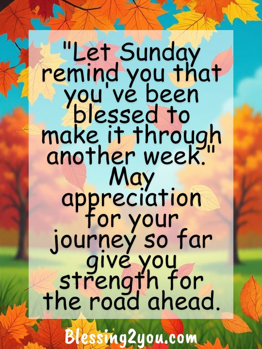Thankful Sunday Blessings Quotes
